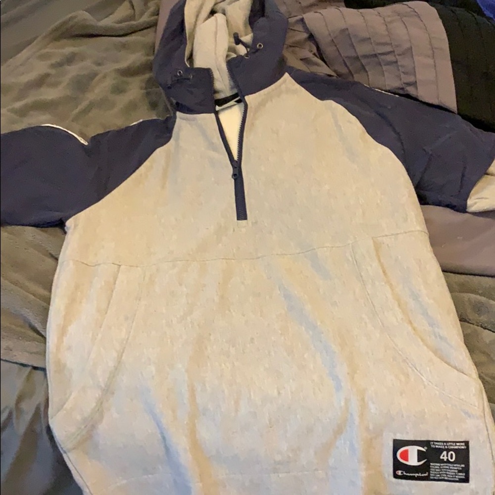 Champion short sleeve hoodie